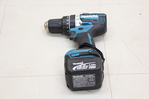 マキタ 14.4V 充電式震動ドライバドリル HP474DZ バッテリー BL1430 付き(D3532wY)
