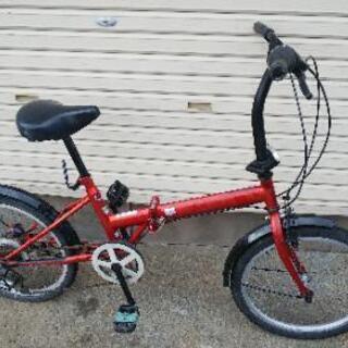 中古自転車96  折り畳み切替付
