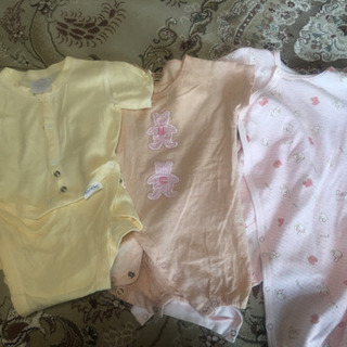 女の子　ロンパース　50〜70の画像