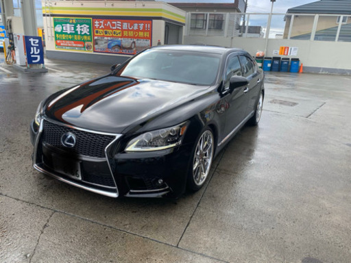 LS600h Fスポーツ後期 21インチ名変諸々込み (ふじもと) 大通の