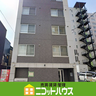 Bフラット創成川公園　102　敷金・礼金０　「大通」徒歩4分
