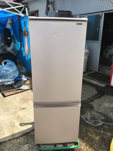 SHARP SJ-17RC 2ドア　冷蔵庫　単身　※2009年製　ピンク