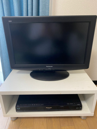 Panasonic テレビ&録画HDD&テレビ台　3点セット