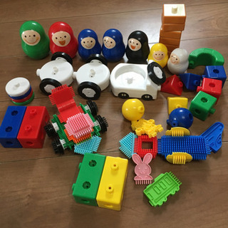 しまじろう　いろっち　ブロック　おもちゃセット