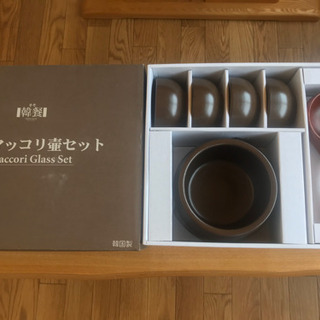 未使用品　マッコリ壺セット