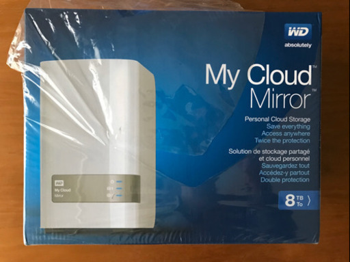 WD ウェスタンデジタル　My Cloud NAS 8TB 中古　使用頻度僅か