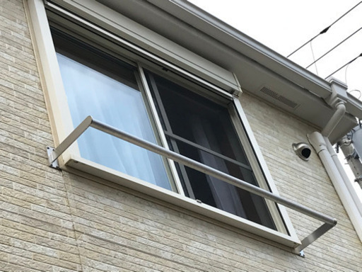 布団干しパイプ　ステンレス