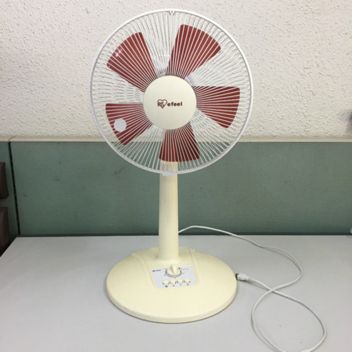アイリスオーヤマ　メカ式リビング扇　扇風機　EFA-31-W/T
