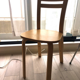 木製のイス　頑丈ですの画像