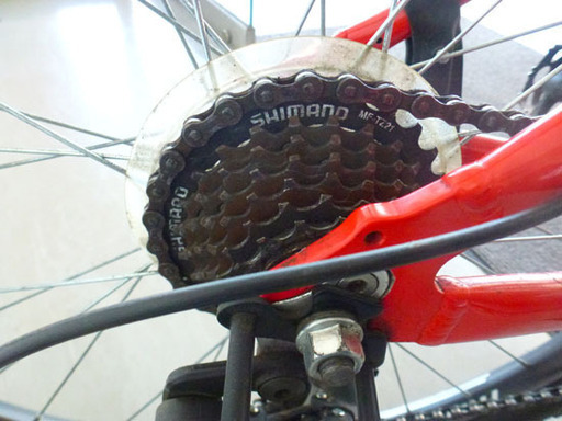 MERIDA/メリダ 【マウンテンバイク】 37cm アルミ MATTS 赤 レッド 自転車 MTB