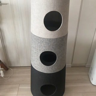 NECOTA ネコタ キャットタワー/グレー カインズホームの画像