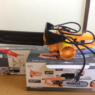 チェンソー、新品に近い