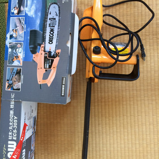 チェンソー、新品に近いの画像