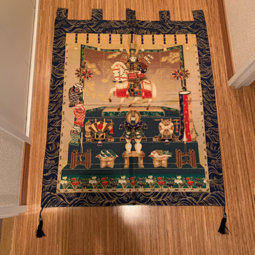 五月人形ガラスケース飾り龍王兜