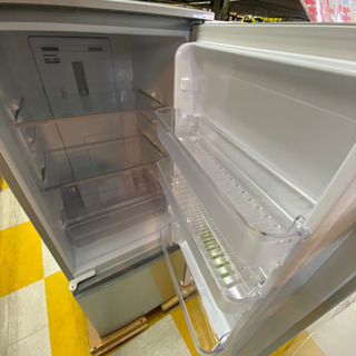 ⭐️旧鹿児島市内送料無料！【1年間保証付】シャープ冷蔵庫　SHARP SJ-D17E-S 2019年製 SJ-D17E-S 冷蔵庫 シルバー系 [167L /2ドア /右開き/左開き付け替え