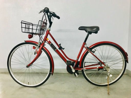 自転車　3段ギア、カゴあり、鍵あり⭐︎
