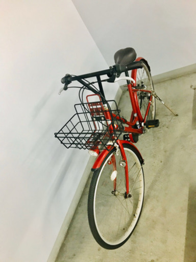 自転車　3段ギア、カゴあり、鍵あり⭐︎