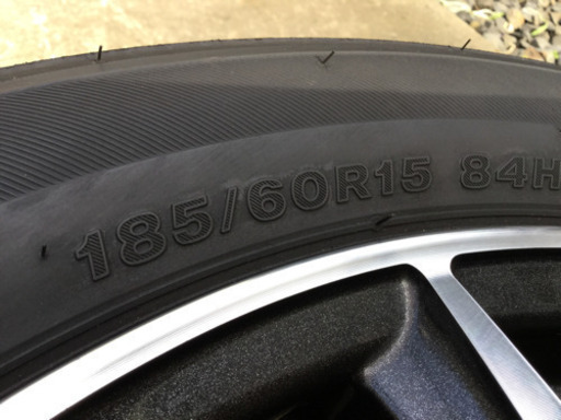 BSレグノ　185/60R15   コンパクトカー全般アルミ４本‼️