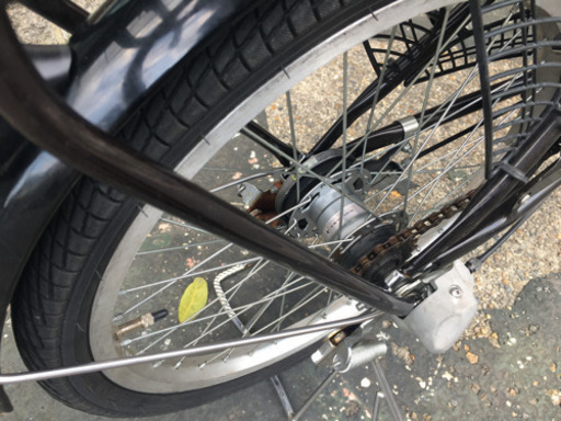 20インチ　内装3速ギア　子供載せ自転車