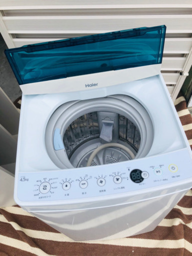 決まりました★ハイアール HAIER [全自動洗濯機 4.5kg ホワイト]2016年製【美品】