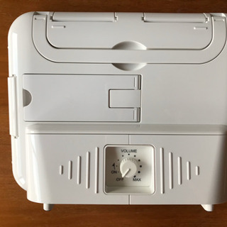 TWINBIRD 防水ケーススピーカー　中古の画像