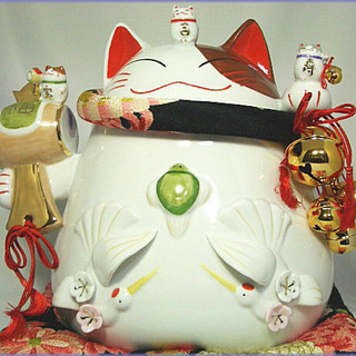 【お取引き決定】道楽堂本舗✴︎猫舎　招福だるまバンク（大）