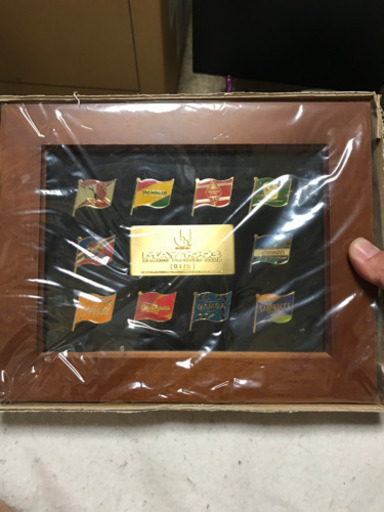 Jリーグ　開幕記念　フラッグバッジ