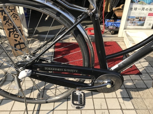 トップバリューの27インチ　通勤通学に最適なママちゃり