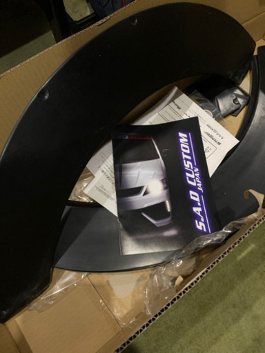 ハイエース　専用オーバーフェンダー