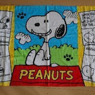 ※只今取引中です※ PEANUTS★スヌーピー★特大タオル★タオ...