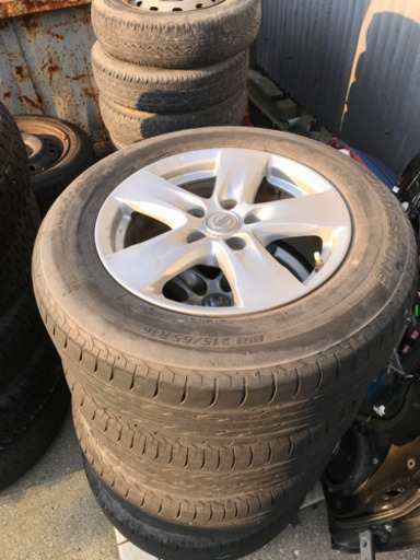 キャラバン純正　アルミセット