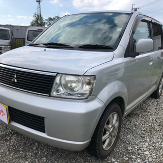 車検令和3年2月 ekワゴン  激安軽自動車 タイベル交換済み フルセグTV ETC エアコンバッチリ♪乗って帰れるコミコミ金額6万円★★の画像