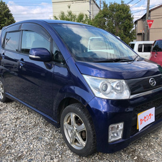 車検令和2年10月 h21年式 ムーヴカスタムXリミテッド4WD...
