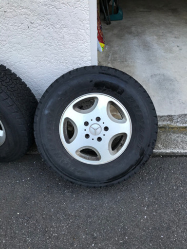 ベンツGクラス　ゲレンデバーゲン用純正16インチスタッドレス