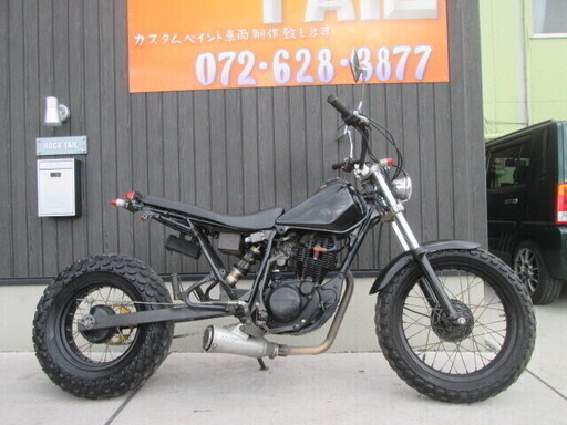 ★85000円！TW200　ロンスイカスタム！セル1　実動車★TW　ヤマハ