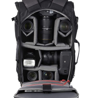HAKUBAカメラリュック GW-PRO RED バックパック マルチモード ブラックフェイス L 26L ブラックカモ