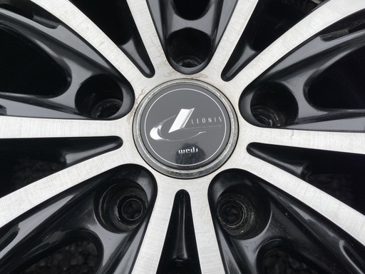 WEDS レオニス EX 6.5J ×16 +40 5H-114.3 ★ダンロップ スタッドレス ウインターマックス 205/65R16 アルファード エスティマなど