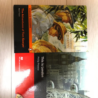 英書　トムソーヤの冒険など