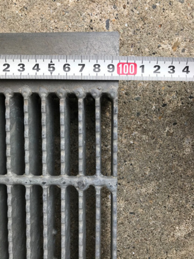 グレーチング　（中部コーポレーション　V1HUL325-24パッキン付き細目グレーチング）10枚