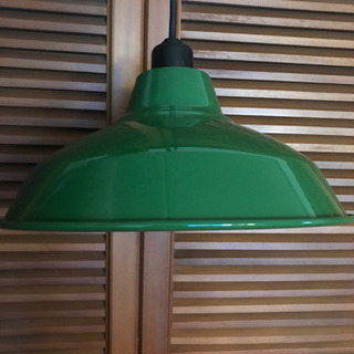 ペンダントライト　グリーン