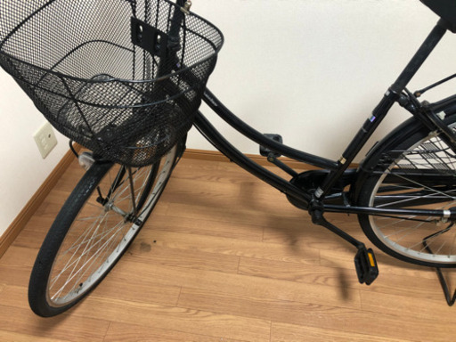 買い物や、一人暮らしに便利！！自転車(ブラック)
