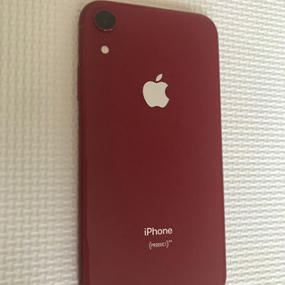 iPhone XR 64GB RED バッテリー96% 送料込みの画像