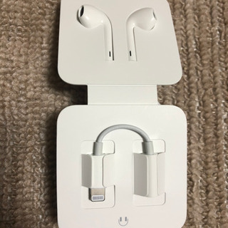 EarPods➕ ヘッドフォンジャックアダプタ　セット未使用品