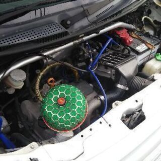 H19年式 スズキ ワゴンR 5速MTターボ 車検R2年9月 MH22S ブーストアップ仕様 50300㎞ 個人出品 修復なし タイヤホイール純正    の画像