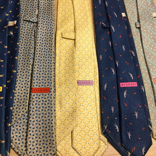 BVLGARI ネクタイ5本セット　お譲りしますの画像