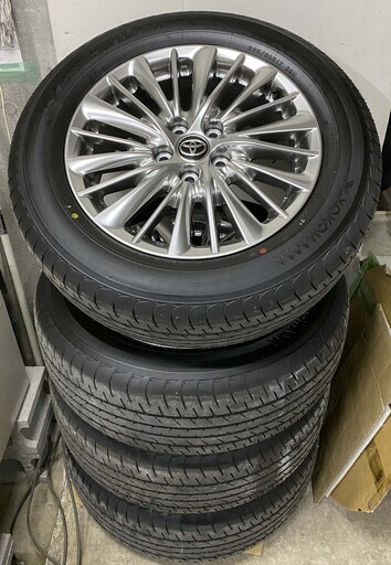 ★値段下げました★　◆ 新車外し◆30系 ヴェルファイア 後期 純正アルミホイール　4本セット