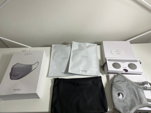 AIRINUM ( エリナム ) URBAN AIR MASK M グレー