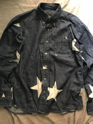 SOPHNET. デニムスターシャツ S