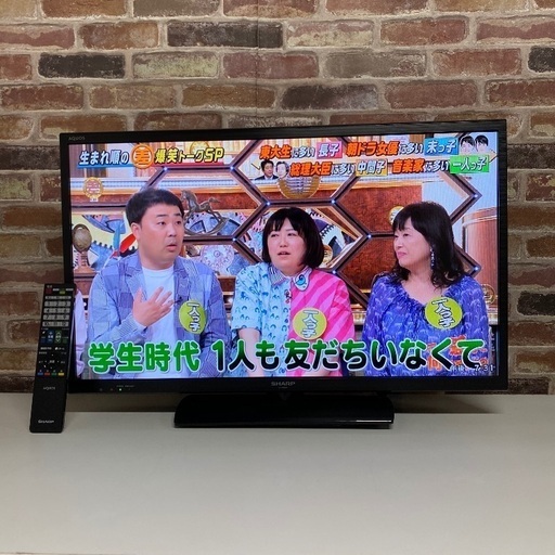 即日受渡❣️薄型AQUOS32型スマホ動画