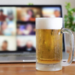 オンライン飲み会なうです！！！
